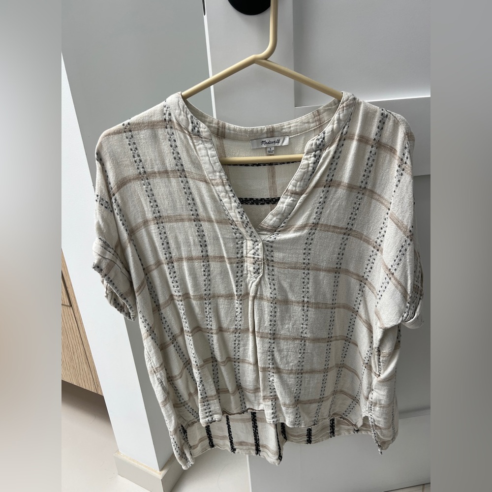 Madewell Lakeline Popover Shirt